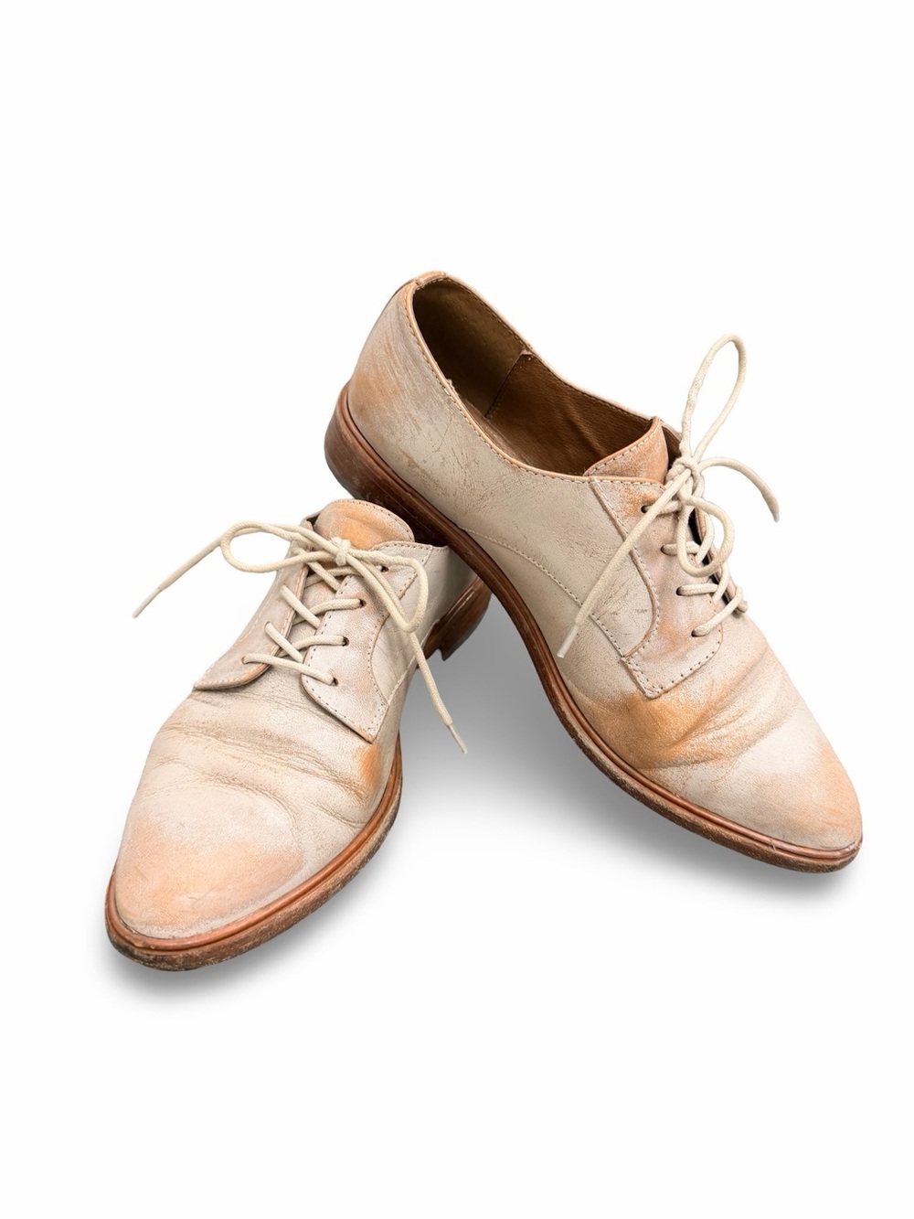 Frye Women’s Cream Emory Oxfords Size 8.5 - Picture 5 of 8